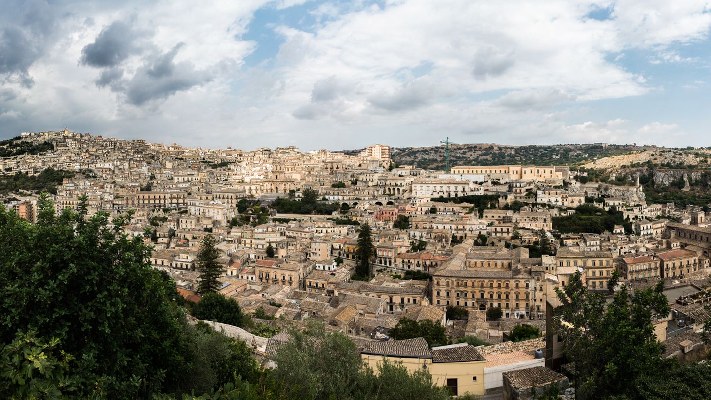 Historic Modica in Sicily; context photograph, not Shalise Barnes or a Project Artemis property